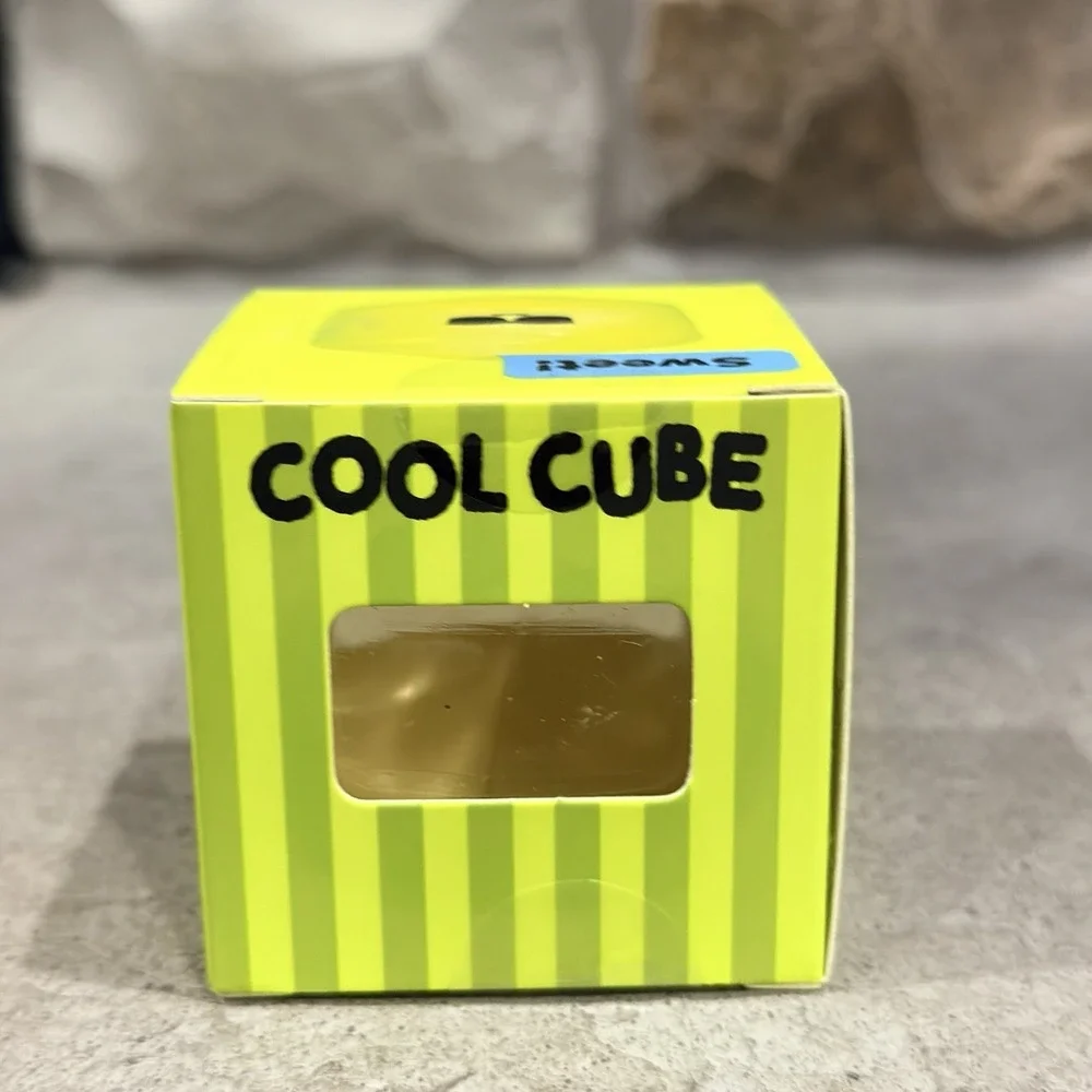 *NEW* Target NeeDoh-Style J'Adore Squishy cube Super Duper Squishy Toy Yellow!